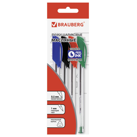 Ручки шариковые масляные BRAUBERG, НАБОР 4 шт., АССОРТИ, Extra Glide, узел 1 мм, линия письма 0,5 мм, 142138 | код 142138 | BRAUBERG Ручки шариковые масляные BRAUBERG, НАБОР 4 шт., АССОРТИ, Extra Glide, узел 1 мм, линия письма 0,5 мм, 142138 | код 142138 | BRAUBERG