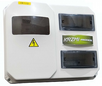 Корпус пластиковый под счетчики СК 1/12, IP55, 272х332х109 | код KRZMI29 | KRZMI Корпус пластиковый под счетчики СК 1/12, IP55, 272х332х109 | код KRZMI29 | KRZMI