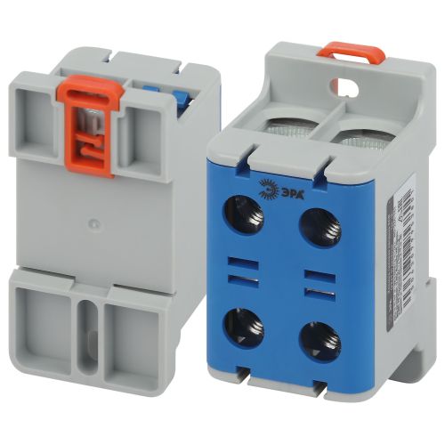 Клемма силовая вводная двойн. КСВ NO-224-141 (KE67.2) 16-95кв.мм N син. Эра Б0065612 Клемма силовая вводная двойн. КСВ NO-224-141 (KE67.2) 16-95кв.мм N син. Эра Б0065612