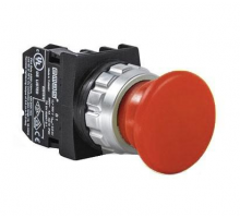 Кнопка аварийная Грибок без фиксации красная (1НО+1НЗ), H102MK | код H102MK | EMAS