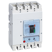 Автоматический выключатель DPX3 630 - термомагнитный расцепитель - 50 кА - 400 В~ - 4П - 500 А | код. 422022 | Legrand 