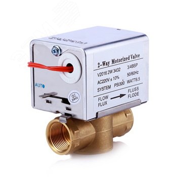 Клапан зональный двухходовой с возвратной пружиной DN20, G3/4, КVS 2,6 | код ZP-220 | Techno Клапан зональный двухходовой с возвратной пружиной DN20, G3/4, КVS 2,6 | код ZP-220 | Techno