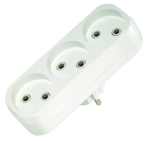 Разветвитель 3-м без заземл. Makel 10032 Разветвитель 3-м без заземл. Makel 10032