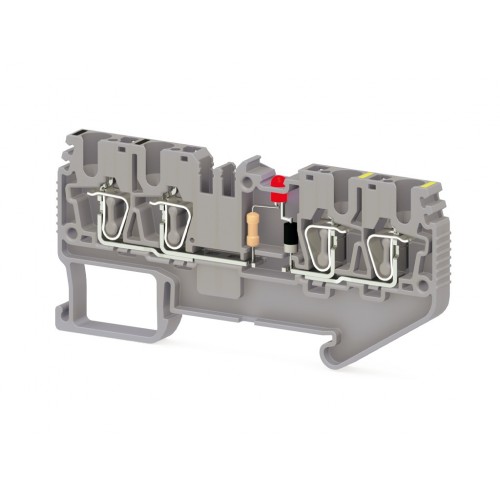 311 209, Пружинная клемма серии SRD 2,5CLD-110VAC (Серый) | код 0.0.0.3.11209 | KLEMSAN 311 209, Пружинная клемма серии SRD 2,5CLD-110VAC (Серый) | код 0.0.0.3.11209 | KLEMSAN