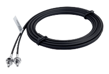 Оптоволоконный кабель на пересечение луча, d=1.0мм, зона чувствительности 500мм, M4x0.7, L=20мм, кабель 2м | код FT-420-10 | AUTONICS