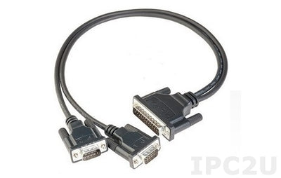 Кабель CBL-M25M9x2-50 50cm DB25 to 2-port DB9,male cable | код 00-01135321 | MOXA Кабель CBL-M25M9x2-50 50cm DB25 to 2-port DB9,male cable | код 00-01135321 | MOXA