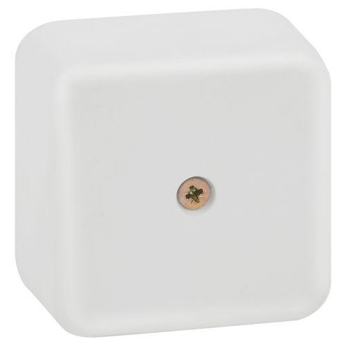 Коробка распаячнаяBS-W-50-50-20 без клеммы 50х50х20мм белая IP40 | код Б0058701 | ЭРА