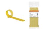 Хомут-липучка ХЛ 16х210 мм желтый (20 шт) TDM | код SQ0515-0718 | TDM