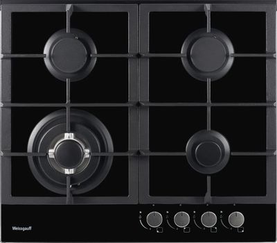 Газовая варочная поверхность Weissgauff HGG 641 BGh черный | код 1068840 | WEISSGAUFF Газовая варочная поверхность Weissgauff HGG 641 BGh черный | код 1068840 | WEISSGAUFF