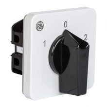 Переключатель BS 25 51 U, 1P, 25A, тип 1-0-2 (60°), 1NO на 1_2, на дверь, фронт IP40 | код EAC602370 | Rade Koncar Переключатель BS 25 51 U, 1P, 25A, тип 1-0-2 (60°), 1NO на 1_2, на дверь, фронт IP40 | код EAC602370 | Rade Koncar