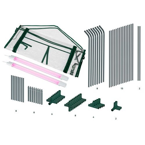 Теплица со светильниками в комплекте, 2700х900х900 мм, 3 отсека FITO-House-max | код Б0059876 | ЭРА фото 4 Теплица со светильниками в комплекте, 2700х900х900 мм, 3 отсека FITO-House-max | код Б0059876 | ЭРА фото 4