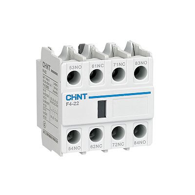 Приставка доп.контакты F4-31 к контактору NC1, NC2, NC8 (R) | код 439521 | CHINT Приставка доп.контакты F4-31 к контактору NC1, NC2, NC8 (R) | код 439521 | CHINT