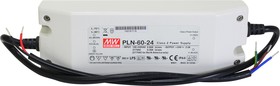 Источник питания AC-DC, 60Вт, IP64, вход 90…264В AC, 47…63Гц , ККМ, выход 24В рег.-15%/2,5A, рег. 3...-25%, изоляция 4250В AC, в кожухе 180х62,5х35мм, -30…+50С | код PLN-60-24 | MeanWell Источник питания AC-DC, 60Вт, IP64, вход 90…264В AC, 47…63Гц , ККМ, выход 24В рег.-15%/2,5A, рег. 3...-25%, изоляция 4250В AC, в кожухе 180х62,5х35мм, -30…+50С | код PLN-60-24 | MeanWell