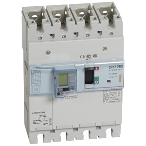 Автоматический выключатель DPX3 250 - эл. расц. - с диф. защ. - 25 кА - 400 В~ - 4П - 160 А | код. 420327 | Legrand 