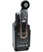 Выключатель путевой ВП 36-2545П-66 У2, рычаг с пластиковым роликом, регулируемый по длине, 1з+1р, инерционный, 30х60 мм, без сальника, 3А, IP66 (ЭТ) | код ET010892 | Электротехник