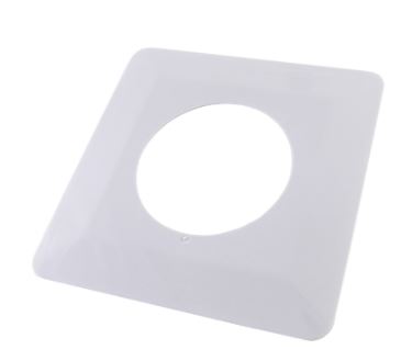 Одноместная защитная рамка для выключателей или розеток для защиты обоев 130х130 мм, белая TDM | код SQ1822-0002 | TDM Одноместная защитная рамка для выключателей или розеток для защиты обоев 130х130 мм, белая TDM | код SQ1822-0002 | TDM