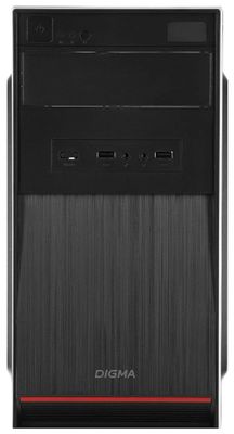 Корпус Digma DC-MATX100-U2 черный без БП mATX 1x80mm 2x120mm 2xUSB2.0 audio | код 1805283 | DIGMA Корпус Digma DC-MATX100-U2 черный без БП mATX 1x80mm 2x120mm 2xUSB2.0 audio | код 1805283 | DIGMA