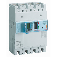Автоматический выключатель DPX3 250 - эл. расц. - с диф. защ. - 25 кА - 400 В~ - 4П - 40 А | код. 420322 | Legrand 