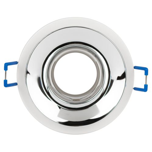 Встраиваемый светильник декоративный KL103 WH/CH MR16 GU5.3 белый хром | код Б0056353 | ЭРА фото 6 Встраиваемый светильник декоративный KL103 WH/CH MR16 GU5.3 белый хром | код Б0056353 | ЭРА фото 6