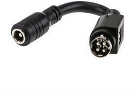 Переходник разъёма питания. Подходят для адаптеров: GST18…60, GSM06…60, GEM06…60, GE12…40, SGA12…60, GS06/15, OWA-60U/E, GST90…120, GSM90, GST120…220, GSM120…220, OWA-90U/120U. | код DC PLUG-P1J-R7B | MeanWell Переходник разъёма питания. Подходят для адаптеров: GST18…60, GSM06…60, GEM06…60, GE12…40, SGA12…60, GS06/15, OWA-60U/E, GST90…120, GSM90, GST120…220, GSM120…220, OWA-90U/120U. | код DC PLUG-P1J-R7B | MeanWell