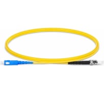 Патч-корд оптический TWT, PVC, симплексный, SC/APC-ST/UPC, SM OS2, 3.0 м | код TWT-SC-ST/SAU-3.0 | TWT