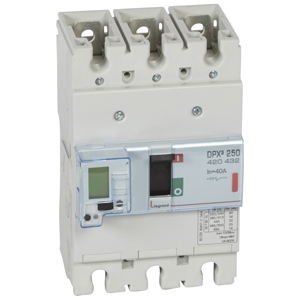 Автоматический выключатель DPX3 250 - эл. расц. с изм. блоком - 36 кА - 400 В~ - 3П - 40 А | код. 420432 | Legrand 