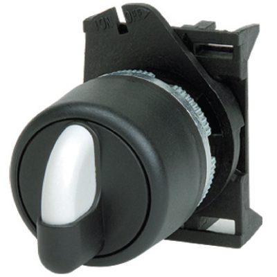 Переключатель на 3 положения с фиксацией стандартная ручка, белый | код ASSB5T0 | DKC Переключатель на 3 положения с фиксацией стандартная ручка, белый | код ASSB5T0 | DKC