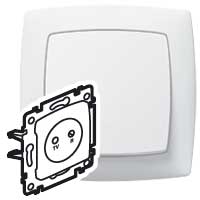 Розетка TV-FM 862 МГЦ звезда 1.5 ДБ белый Suno | код 774032 | LEGRAND