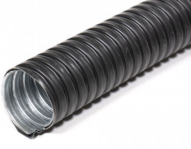 Металлорукав в ПВХ изоляции Р3-ЦП нг 12 (20 м/уп.) чёрный DIY ГОФРОМАТИК (ЗЭТАРУС) | код zeta43020 | ГОФРОМАТИК Металлорукав в ПВХ изоляции Р3-ЦП нг 12 (20 м/уп.) чёрный DIY ГОФРОМАТИК (ЗЭТАРУС) | код zeta43020 | ГОФРОМАТИК