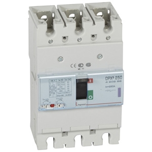 Автоматический выключатель DPX3 250 - термомагнитный расцепитель - 50 кА - 400 В~ - 3П - 250 А | код. 420269 | Legrand 