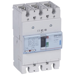 Автоматический выключатель DPX3 250 - термомагнитный расцепитель - 70 кА - 400 В~ - 3П - 160 А | код. 420607 | Legrand 