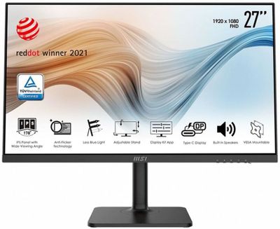 Монитор MSI 27 Modern MD271P черный IPS LED 16:9 HDMI M/M матовая HAS Piv 250cd 178гр/178гр 1920x1080 75Hz FHD USB 5.6кг | код 1812292 | MSI Монитор MSI 27 Modern MD271P черный IPS LED 16:9 HDMI M/M матовая HAS Piv 250cd 178гр/178гр 1920x1080 75Hz FHD USB 5.6кг | код 1812292 | MSI