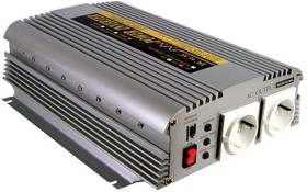 Источник питания DC-AC, 1000Вт, Рпик=2400Вт, Uвх=20 - 30В DC, Uвых=230В АС, в кожухе 310х210х85мм, вес 3.3кГ, 0…+40С | код A302-1K0-F3 | MeanWell Источник питания DC-AC, 1000Вт, Рпик=2400Вт, Uвх=20 - 30В DC, Uвых=230В АС, в кожухе 310х210х85мм, вес 3.3кГ, 0…+40С | код A302-1K0-F3 | MeanWell