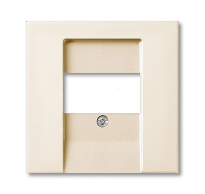 Basic 55 - Лицевая панель для аккустических и 2хUSB розеток (шале-белый) | код 1724-0-4318 | ABB Basic 55 - Лицевая панель для аккустических и 2хUSB розеток (шале-белый) | код 1724-0-4318 | ABB