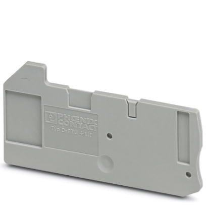 Концевая крышка D-PTU 4-MT, длина 71 мм, ширина 2,2 мм, высота 35,1 мм, cерый | код 3209534 | PHOENIX CONTACT Концевая крышка D-PTU 4-MT, длина 71 мм, ширина 2,2 мм, высота 35,1 мм, cерый | код 3209534 | PHOENIX CONTACT