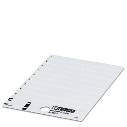 Фиксируемые таблички US-EMP (35X15) CUS | код 0830353 | PHOENIX CONTACT Фиксируемые таблички US-EMP (35X15) CUS | код 0830353 | PHOENIX CONTACT