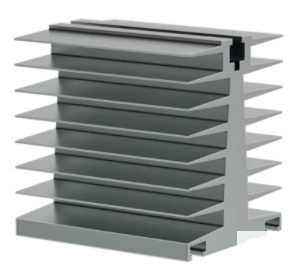 Радиатор для твердотельного реле OSS-2 80А ONI | код RSS-2-80 | ONI Радиатор для твердотельного реле OSS-2 80А ONI | код RSS-2-80 | ONI