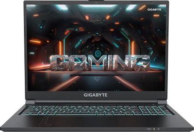 Ноутбук Gigabyte G6 Core i7 12650H 16Gb SSD512Gb NVIDIA GeForce RTX4060 8Gb 16 IPS FHD+ (1920x1200) Windows 11 Home black WiFi BT Cam (KF-G3KZ853SH) | код 1933964 | GIGABYTE Ноутбук Gigabyte G6 Core i7 12650H 16Gb SSD512Gb NVIDIA GeForce RTX4060 8Gb 16 IPS FHD+ (1920x1200) Windows 11 Home black WiFi BT Cam (KF-G3KZ853SH) | код 1933964 | GIGABYTE
