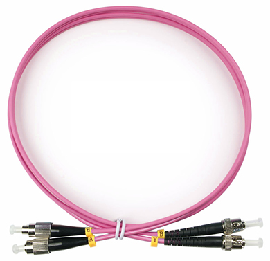 Cabeus FOP-50-OM4-FC-ST-1,5m Шнур оптический duplex FC-ST 50/125 mm OM4 1,5м LSZH | код 9131c | Cabeus Cabeus FOP-50-OM4-FC-ST-1,5m Шнур оптический duplex FC-ST 50/125 mm OM4 1,5м LSZH | код 9131c | Cabeus