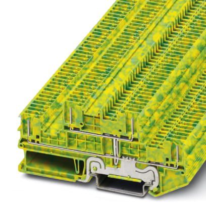 Двухъярусная заземляющая клемма PTTB 1,5/S/4P-PE | код 3213881 | PHOENIX CONTACT Двухъярусная заземляющая клемма PTTB 1,5/S/4P-PE | код 3213881 | PHOENIX CONTACT