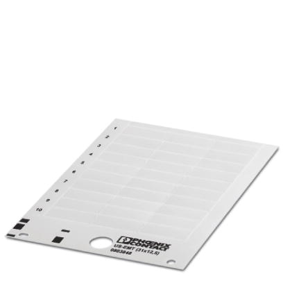 Вставная табличка US-EMT (31X12,5) YE | код 0803849 | PHOENIX CONTACT