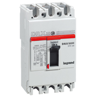 Автоматический выключатель DRX125 термомагнитный 20A 3П 36KA | код. 027061 | Legrand 
