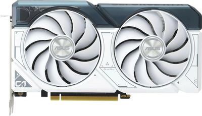 Видеокарта Asus PCI-E 4.0 DUAL-RTX4060TI-O8G-WHITE NVIDIA GeForce RTX 4060TI 8Gb 128bit GDDR6 2565/18000 HDMIx1 DPx3 HDCP Ret | код 1985045 | Asus Видеокарта Asus PCI-E 4.0 DUAL-RTX4060TI-O8G-WHITE NVIDIA GeForce RTX 4060TI 8Gb 128bit GDDR6 2565/18000 HDMIx1 DPx3 HDCP Ret | код 1985045 | Asus