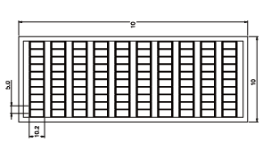 225801/11...20V Маркировка клемм TA сеч 2.5 / 4мм2 шир. 5.0мм2, нумерация 11…20 вертик., шт | код 225801/11...20V | SUPU