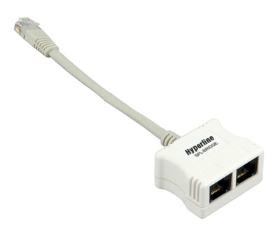 Разветвитель RJ-45 4Pr.T568A/T568B -> 2Pr.10BASE + 2Pr.USOC, Hyperline SPL-YT4-E2-U2 | код 34526 | Hyperline Разветвитель RJ-45 4Pr.T568A/T568B -> 2Pr.10BASE + 2Pr.USOC, Hyperline SPL-YT4-E2-U2 | код 34526 | Hyperline