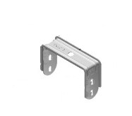 СКОБА ПОДВЕШЕВАНИЯ AT3 ДЛЯ ЛОТКА ОСН. 300 мм, 1.5 мм, оцинкованный Сендзимир | код 3008266 | EAE