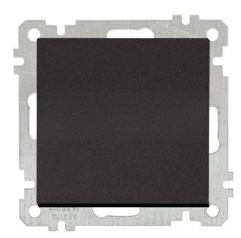 21 - Выключатель, пруж. зажимы, черный мат | код 2100-401-0184 | Mutlusan 21 - Выключатель, пруж. зажимы, черный мат | код 2100-401-0184 | Mutlusan