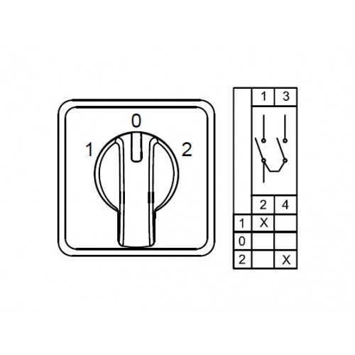 800 114, CS032051M, Трехпозиционные Переключатели (1-0-2) , 1 FAZ 32 A 60градус. | код 0.0.0.8.00114 | KLEMSAN 800 114, CS032051M, Трехпозиционные Переключатели (1-0-2) , 1 FAZ 32 A 60градус. | код 0.0.0.8.00114 | KLEMSAN