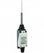 Выключатель путевой ВП 25-2107М-65 У2, рычаг пружинный с пластиковым наконечником, 1з+1р, безинерционный, 21х56 мм, 3А, IP65 (ЭТ) | код ET007244 | Электротехник