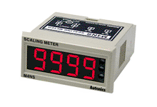 Прибор с функцей масштабирования, 4 разряда, 48х24х53.5мм, индикатор, DC, вход измерения: 4~20mA, питание от контура | код M4NS-NA | AUTONICS